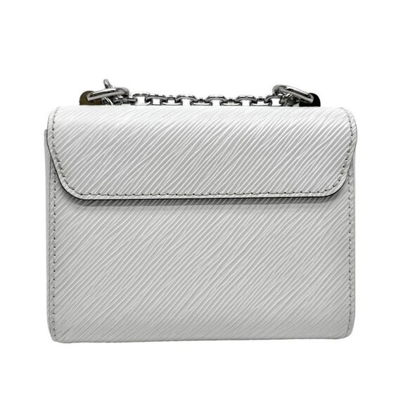 Louis Vuitton Twist Mini Twist Mini Bag Shoulder Bag Epi Electric White Silver - Picture 4 of 9